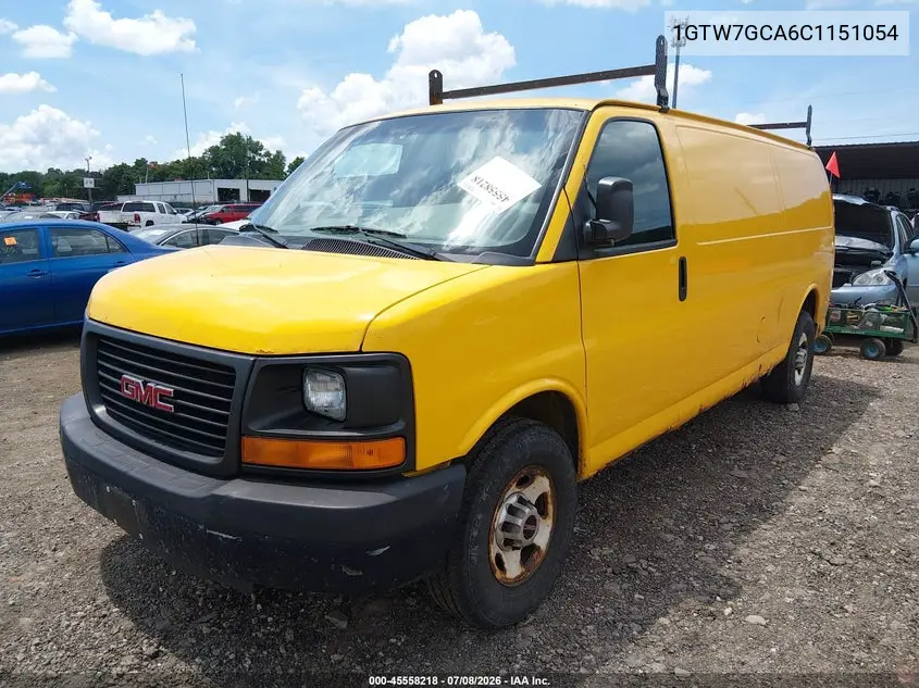 2012 GMC Savana 2500 Work Van VIN: 1GTW7GCA6C1151054 Lot: 45558218