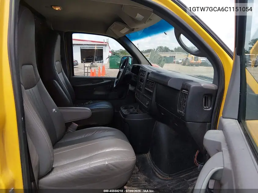 2012 GMC Savana 2500 Work Van VIN: 1GTW7GCA6C1151054 Lot: 45558218
