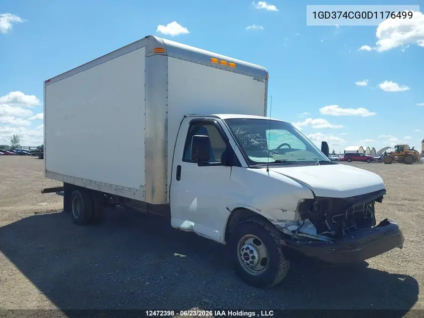 2013 GMC Savana Cutaway Standard VIN: 1GD374CG0D1176499 Lot: 12472398