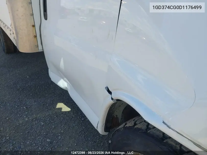2013 GMC Savana Cutaway Standard VIN: 1GD374CG0D1176499 Lot: 12472398