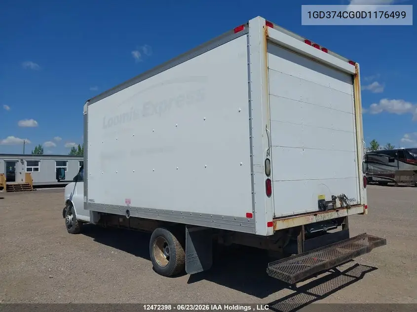 2013 GMC Savana Cutaway Standard VIN: 1GD374CG0D1176499 Lot: 12472398