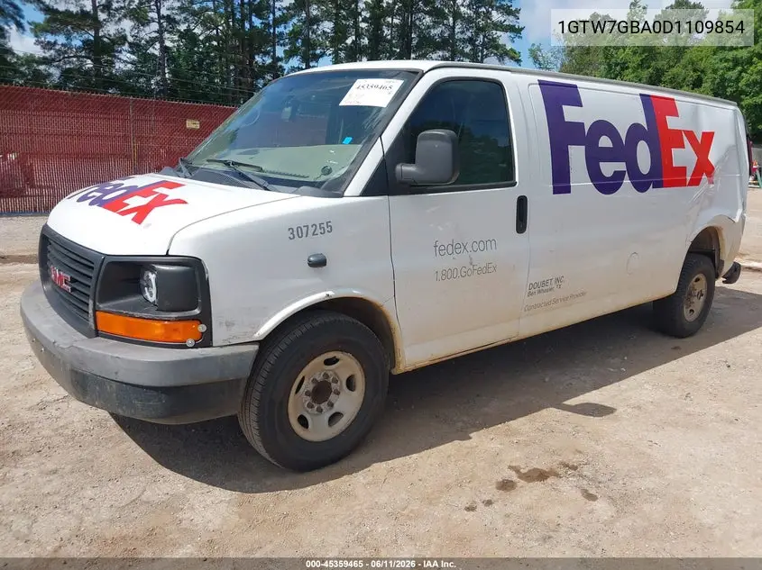 2013 GMC Savana 2500 Work Van VIN: 1GTW7GBA0D1109854 Lot: 45359465