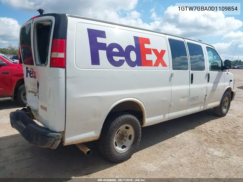 2013 GMC Savana 2500 Work Van VIN: 1GTW7GBA0D1109854 Lot: 45359465