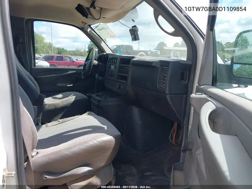 2013 GMC Savana 2500 Work Van VIN: 1GTW7GBA0D1109854 Lot: 45359465