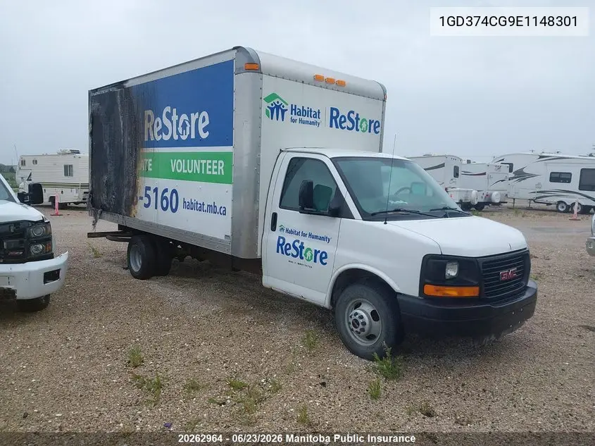2014 GMC Savana 3500 VIN: 1GD374CG9E1148301 Lot: 20262964