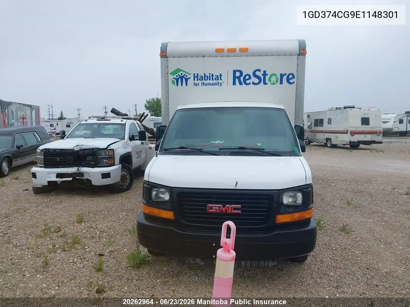 2014 GMC Savana 3500 VIN: 1GD374CG9E1148301 Lot: 20262964