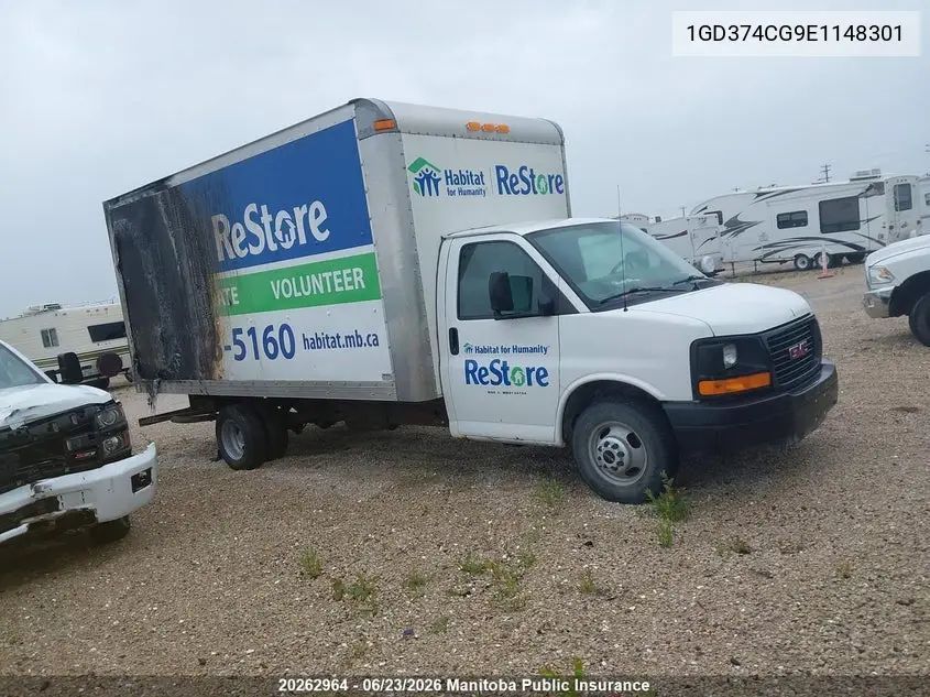 2014 GMC Savana 3500 VIN: 1GD374CG9E1148301 Lot: 20262964