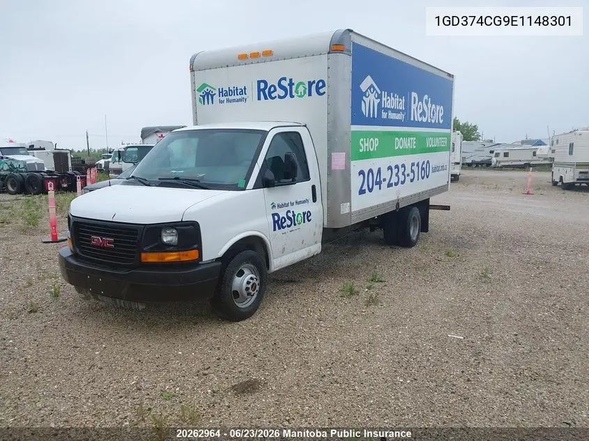 2014 GMC Savana 3500 VIN: 1GD374CG9E1148301 Lot: 20262964