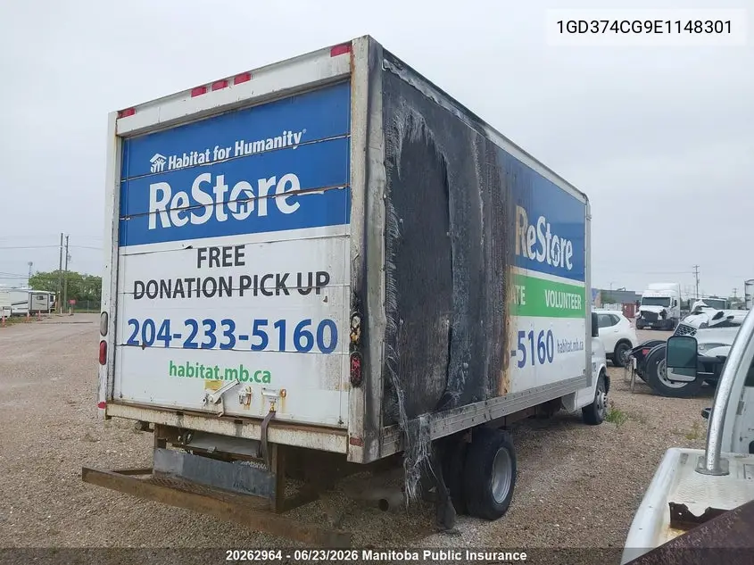 2014 GMC Savana 3500 VIN: 1GD374CG9E1148301 Lot: 20262964
