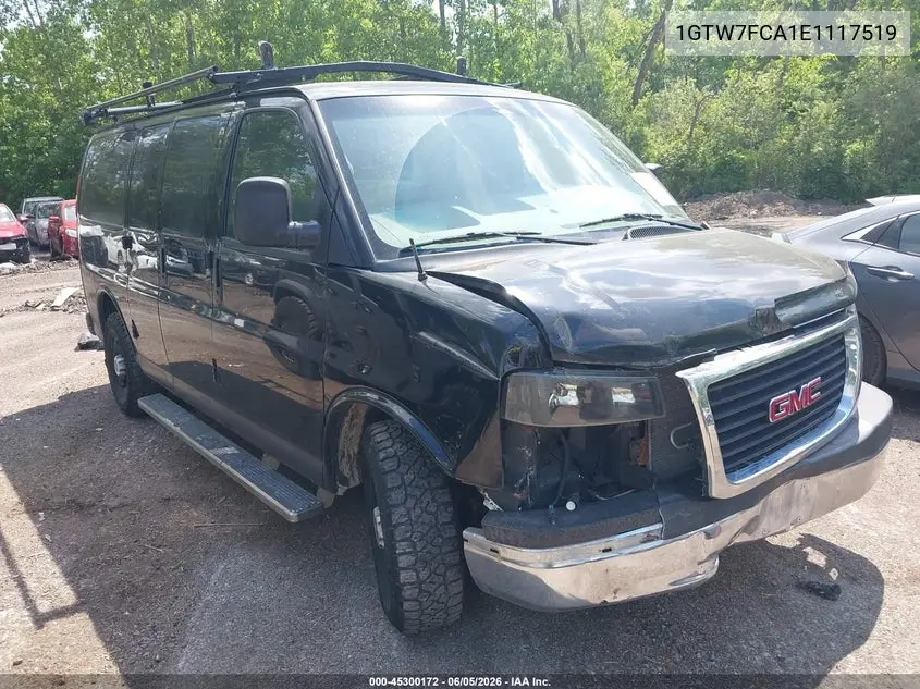 2014 GMC Savana 2500 Work Van VIN: 1GTW7FCA1E1117519 Lot: 45300172