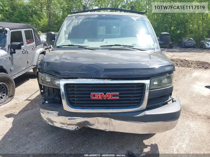 2014 GMC Savana 2500 Work Van VIN: 1GTW7FCA1E1117519 Lot: 45300172
