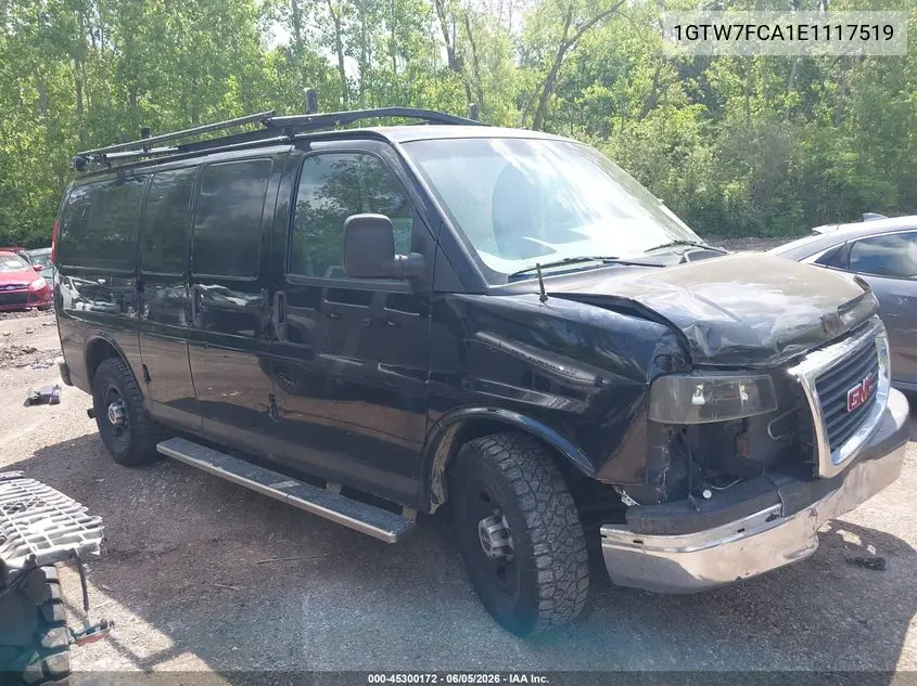 2014 GMC Savana 2500 Work Van VIN: 1GTW7FCA1E1117519 Lot: 45300172