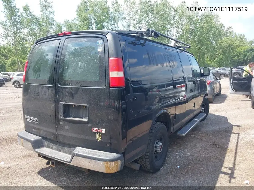 2014 GMC Savana 2500 Work Van VIN: 1GTW7FCA1E1117519 Lot: 45300172