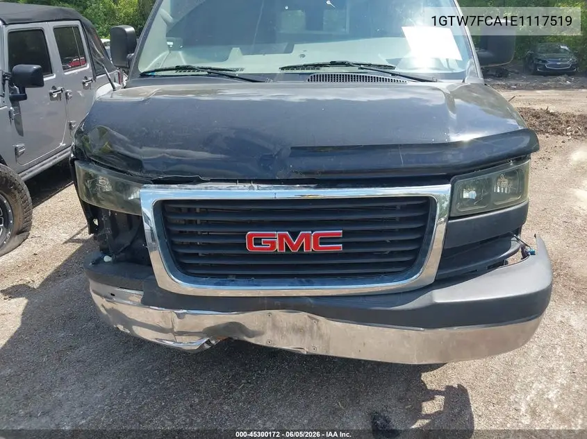 2014 GMC Savana 2500 Work Van VIN: 1GTW7FCA1E1117519 Lot: 45300172