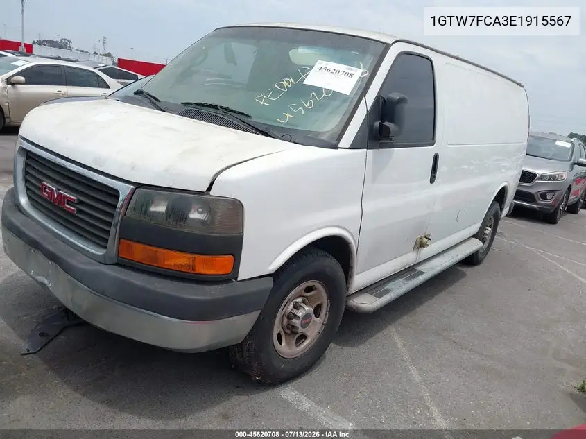 2014 GMC Savana 2500 Work Van VIN: 1GTW7FCA3E1915567 Lot: 45620708