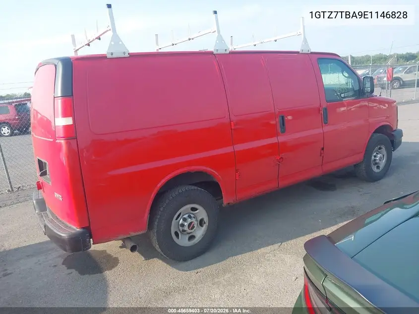 2014 GMC Savana 3500 Work Van VIN: 1GTZ7TBA9E1146828 Lot: 45659403