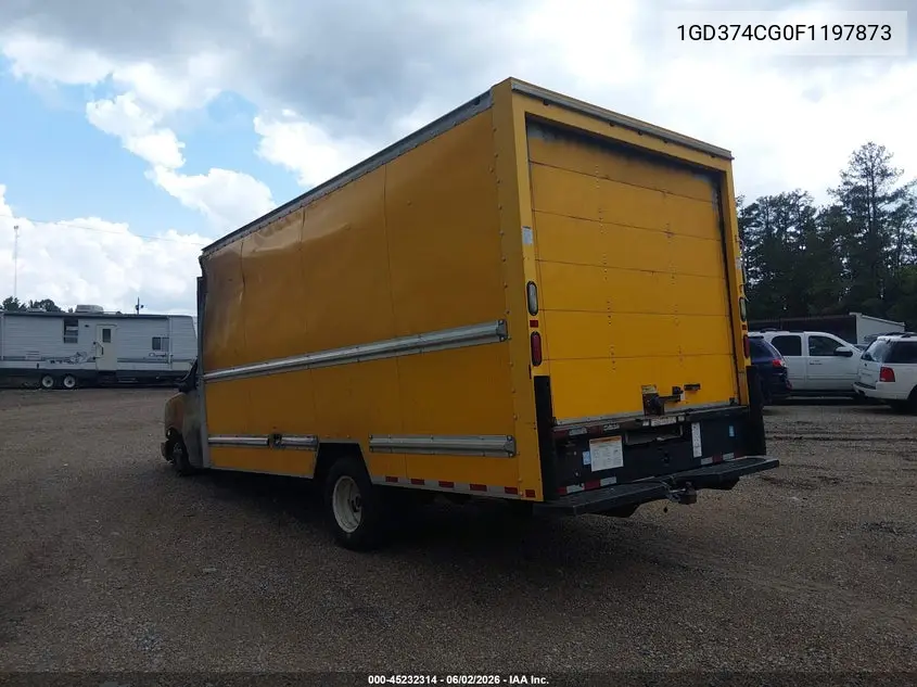 2015 GMC Savana Cutaway 3500 VIN: 1GD374CG0F1197873 Lot: 45232314