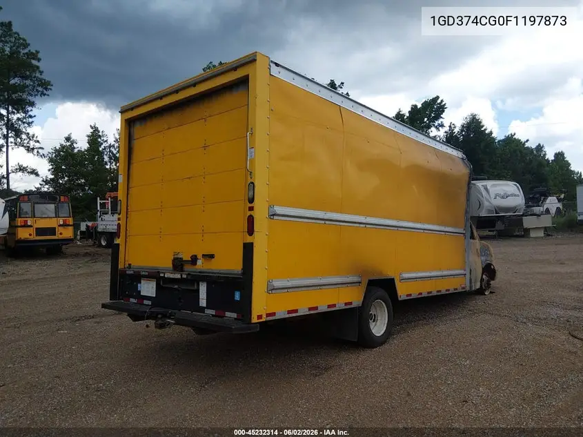 2015 GMC Savana Cutaway 3500 VIN: 1GD374CG0F1197873 Lot: 45232314