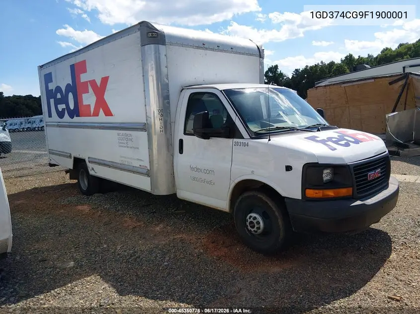 2015 GMC Savana Cutaway 3500 VIN: 1GD374CG9F1900001 Lot: 45350776