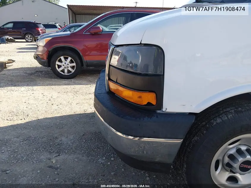 2017 GMC Savana 2500 Work Van VIN: 1GTW7AFF7H1908474 Lot: 45249304