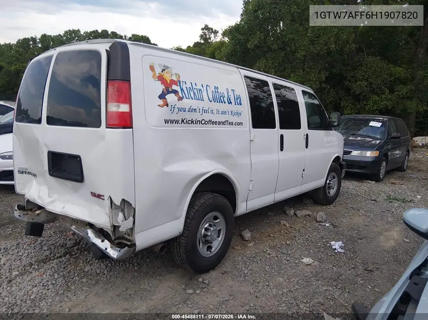 2017 GMC Savana 2500 Work Van VIN: 1GTW7AFF6H1907820 Lot: 45488111