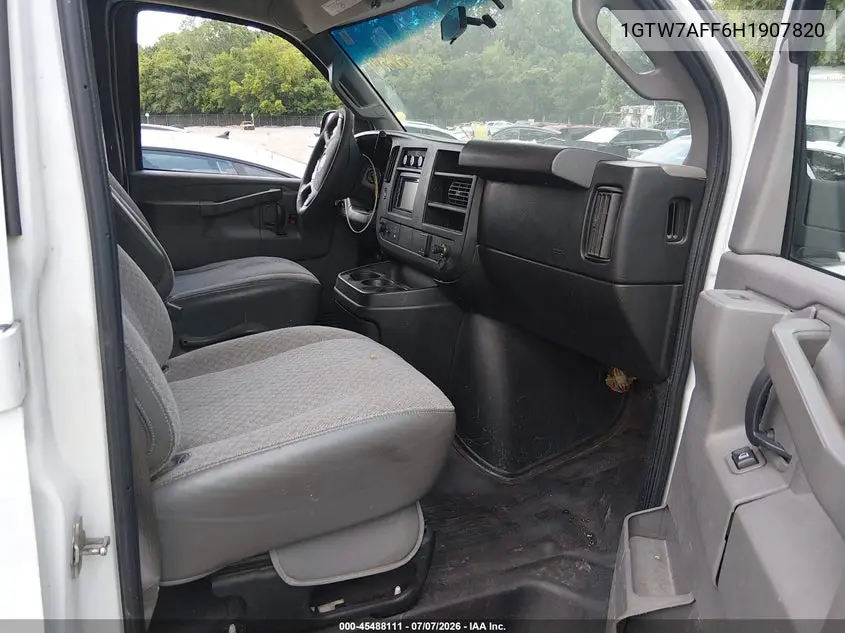 2017 GMC Savana 2500 Work Van VIN: 1GTW7AFF6H1907820 Lot: 45488111