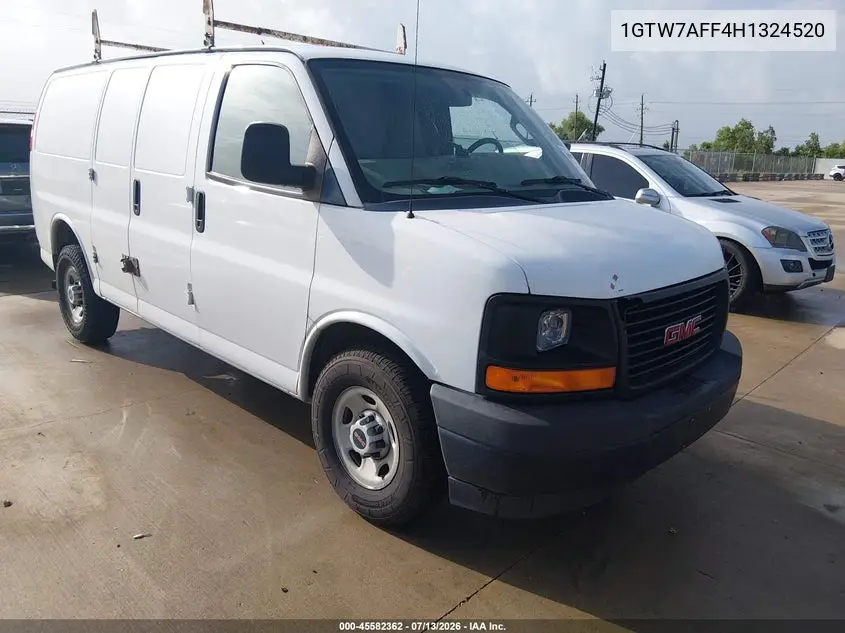 2017 GMC Savana 2500 Work Van VIN: 1GTW7AFF4H1324520 Lot: 45582362