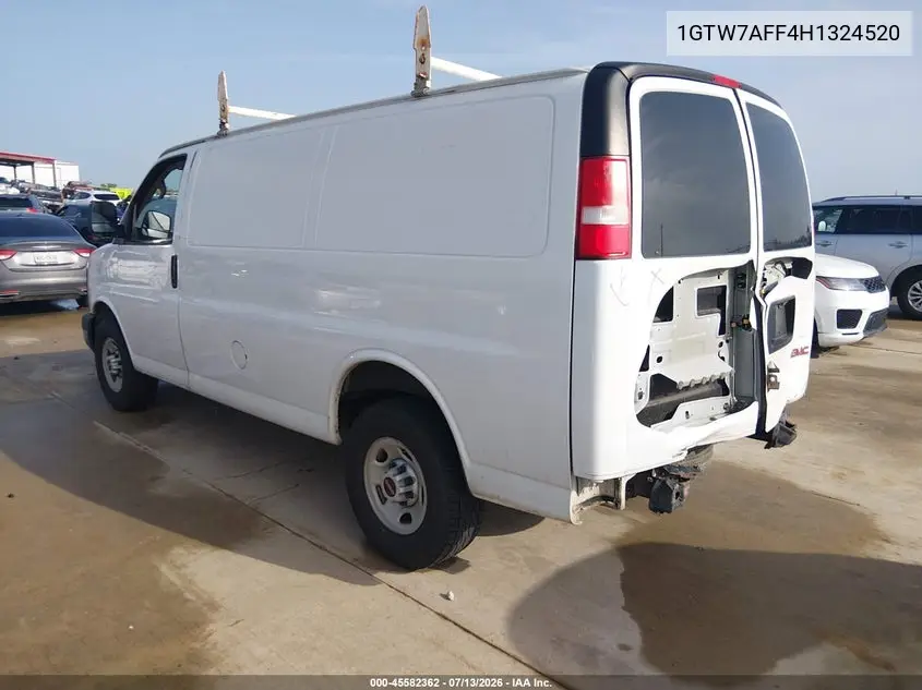 2017 GMC Savana 2500 Work Van VIN: 1GTW7AFF4H1324520 Lot: 45582362