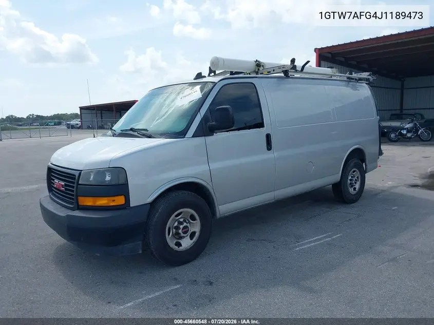 2018 GMC Savana 2500 Work Van VIN: 1GTW7AFG4J1189473 Lot: 45660548