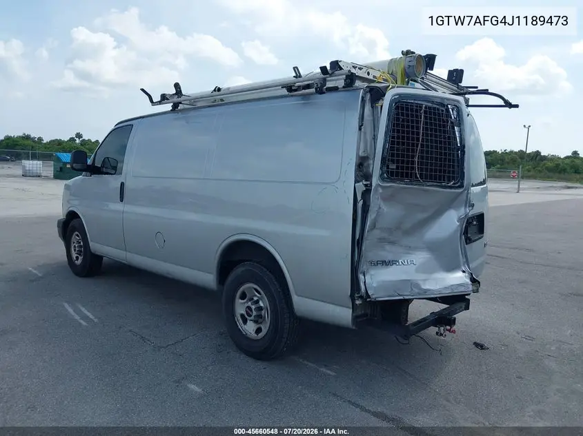 2018 GMC Savana 2500 Work Van VIN: 1GTW7AFG4J1189473 Lot: 45660548