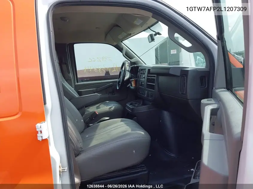 2020 GMC Savana G2500 VIN: 1GTW7AFP2L1207309 Lot: 12638844