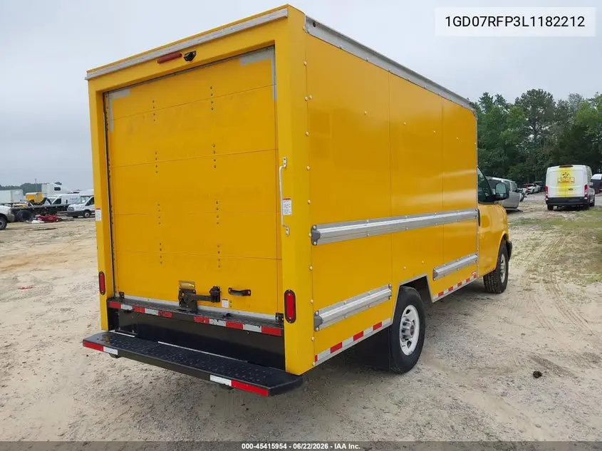 2020 GMC Savana Cutaway Work Van VIN: 1GD07RFP3L1182212 Lot: 45415954
