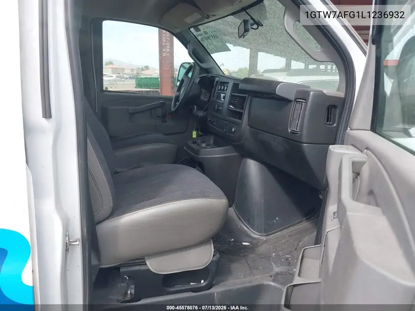 2020 GMC Savana Cargo Rwd 2500 Regular Wheelbase Work Van VIN: 1GTW7AFG1L1236932 Lot: 45578076