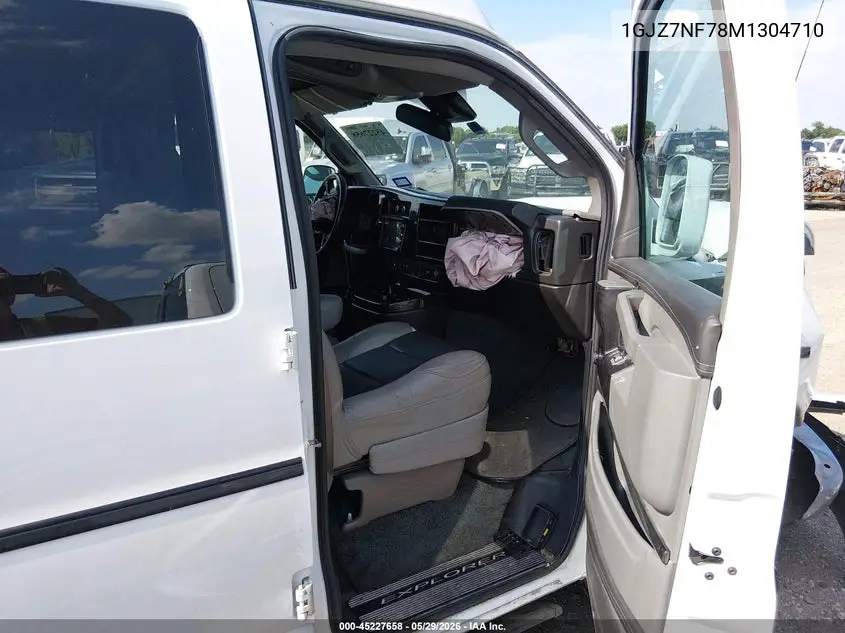 2021 GMC Savana Cargo Rwd 3500 Extended Wheelbase Ls VIN: 1GJZ7NF78M1304710 Lot: 45227658