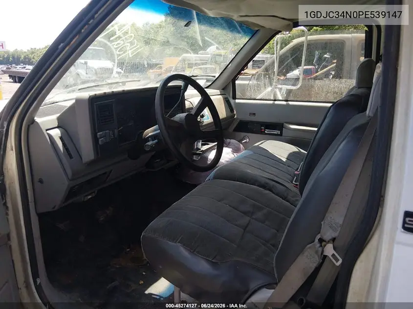 1993 GMC Sierra C3500 VIN: 1GDJC34N0PE539147 Lot: 45274127