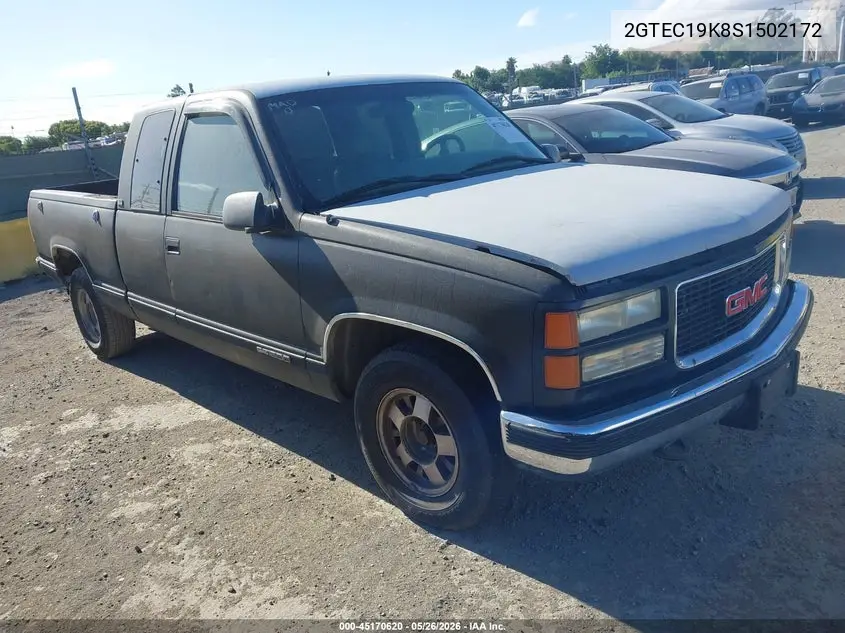 1995 GMC Sierra C1500 VIN: 2GTEC19K8S1502172 Lot: 45170620