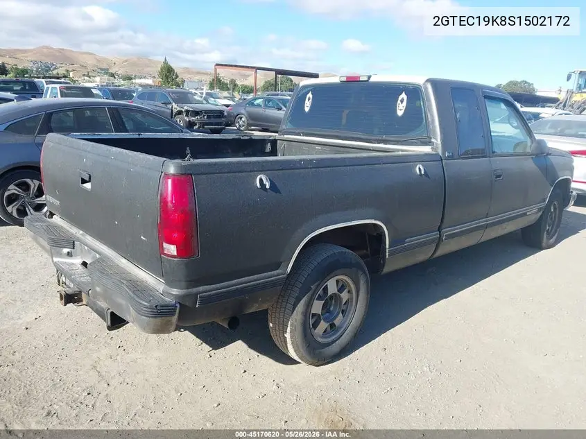 1995 GMC Sierra C1500 VIN: 2GTEC19K8S1502172 Lot: 45170620