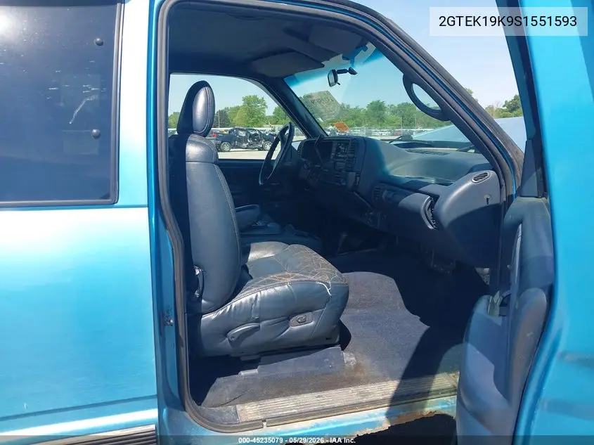 1995 GMC Sierra K1500 VIN: 2GTEK19K9S1551593 Lot: 45235079