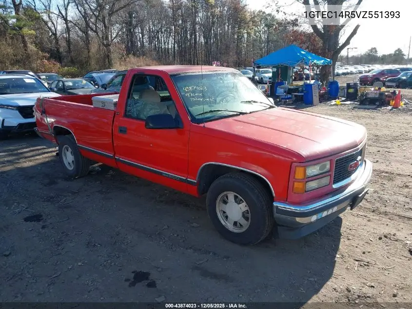 1GTEC14R5VZ551393 1997 GMC Sierra 1500 Sl Wideside