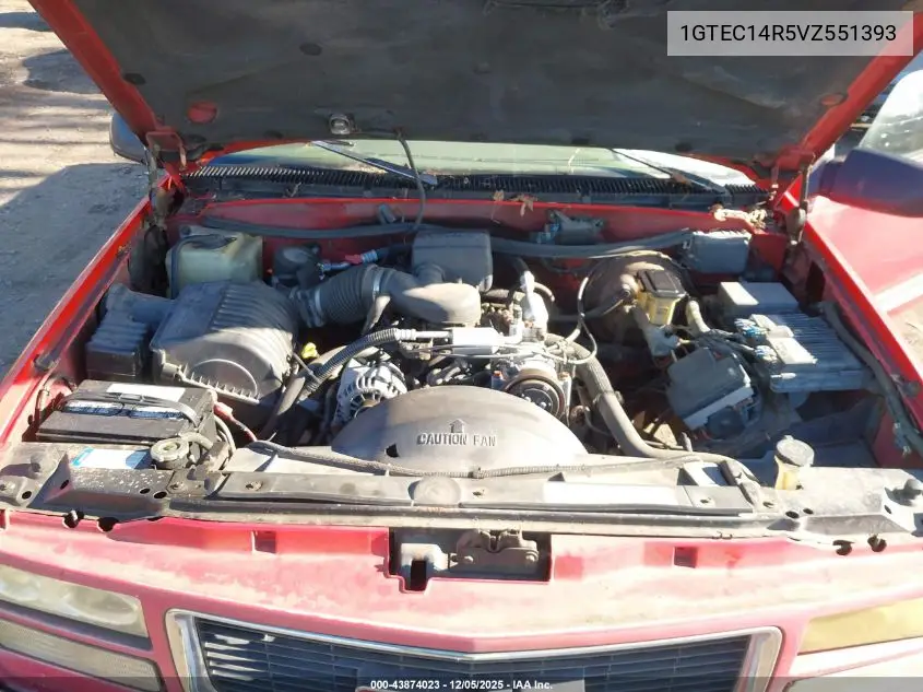 1GTEC14R5VZ551393 1997 GMC Sierra 1500 Sl Wideside