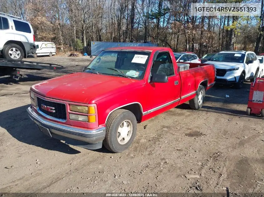 1GTEC14R5VZ551393 1997 GMC Sierra 1500 Sl Wideside