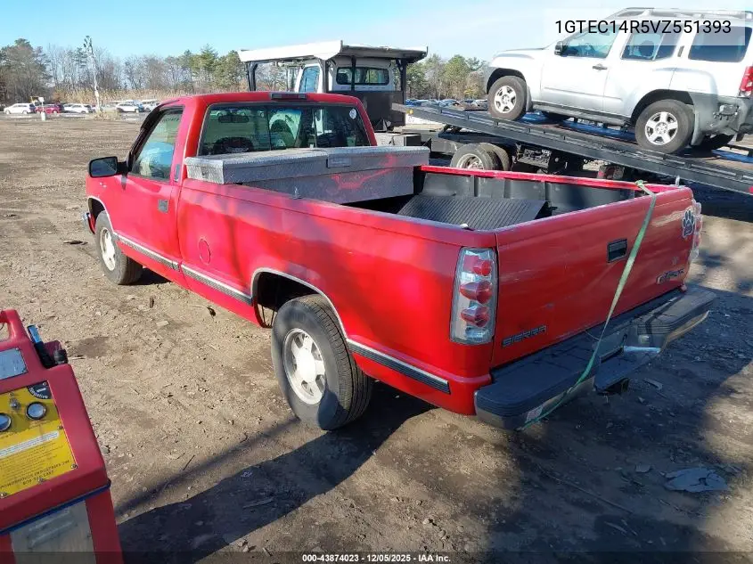 1GTEC14R5VZ551393 1997 GMC Sierra 1500 Sl Wideside