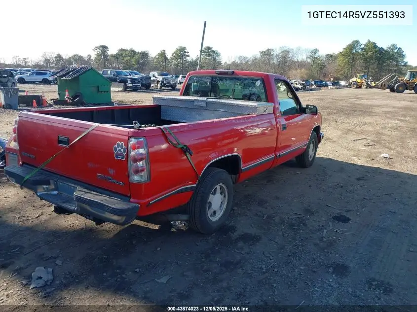 1GTEC14R5VZ551393 1997 GMC Sierra 1500 Sl Wideside
