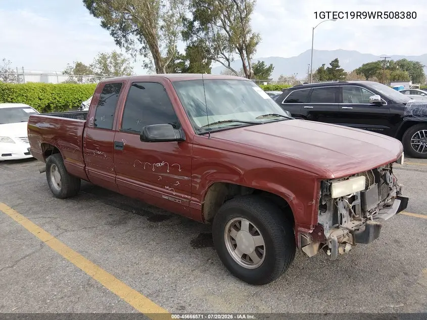 1998 GMC Sierra 1500 Sl Wideside VIN: 1GTEC19R9WR508380 Lot: 45666571