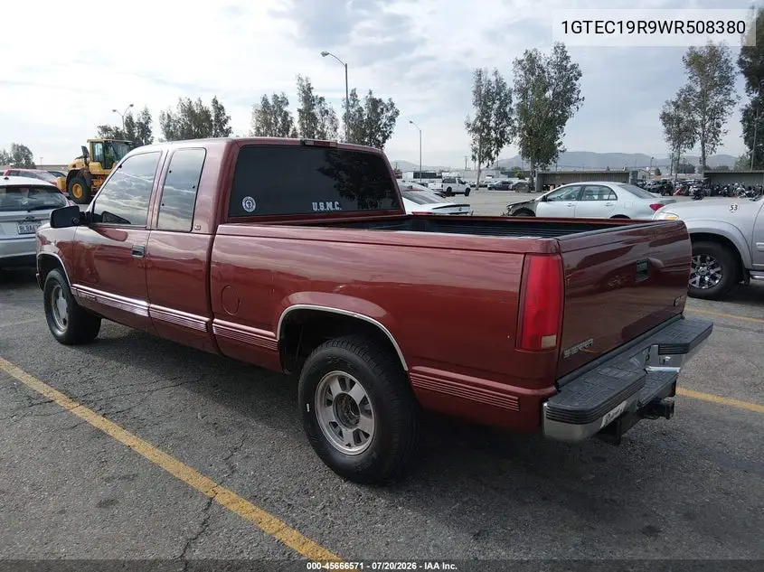 1998 GMC Sierra 1500 Sl Wideside VIN: 1GTEC19R9WR508380 Lot: 45666571