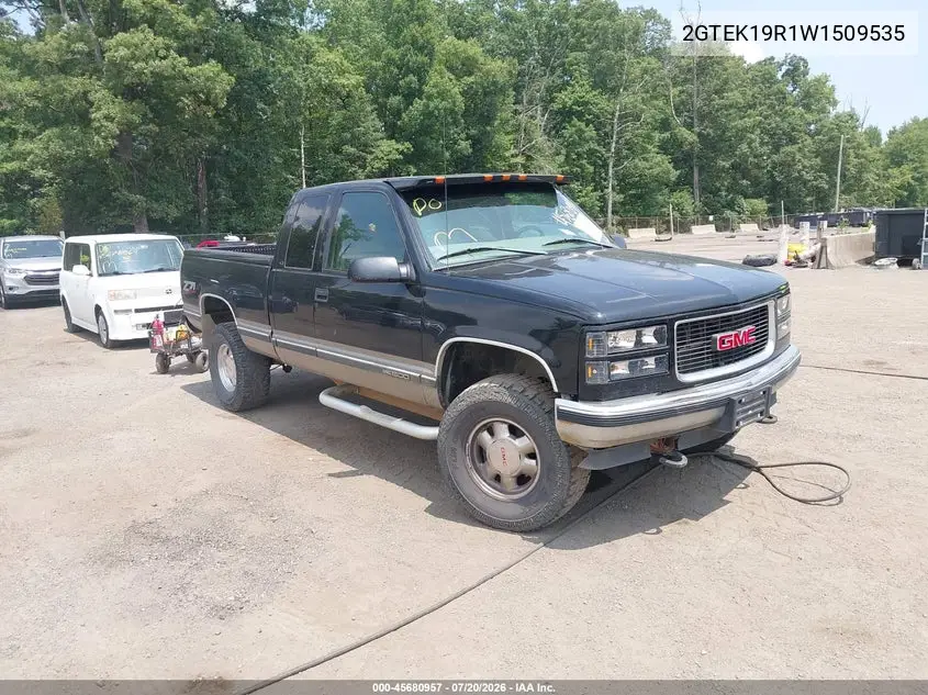 1998 GMC Sierra 1500 Sl Wideside VIN: 2GTEK19R1W1509535 Lot: 45680957