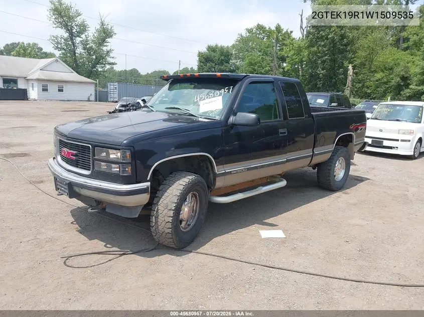 1998 GMC Sierra 1500 Sl Wideside VIN: 2GTEK19R1W1509535 Lot: 45680957