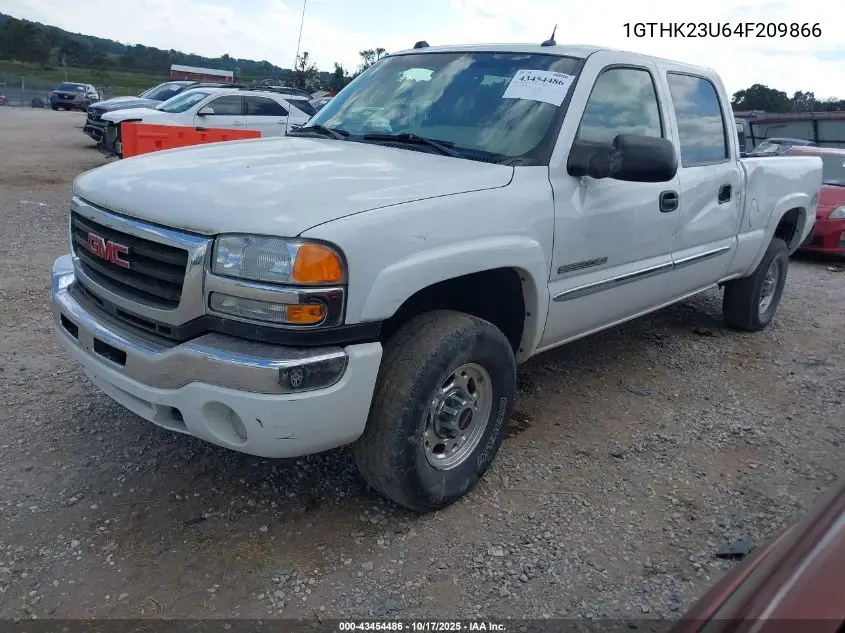1GTHK23U64F209866 2004 GMC Sierra 2500Hd Slt