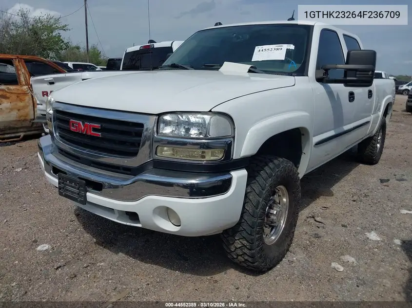 1GTHK23264F236709 2004 GMC Sierra 2500Hd Slt