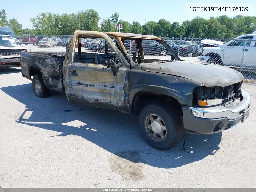 2004 GMC Sierra 1500 Sle VIN: 1GTEK19T44E176139 Lot: 45613428